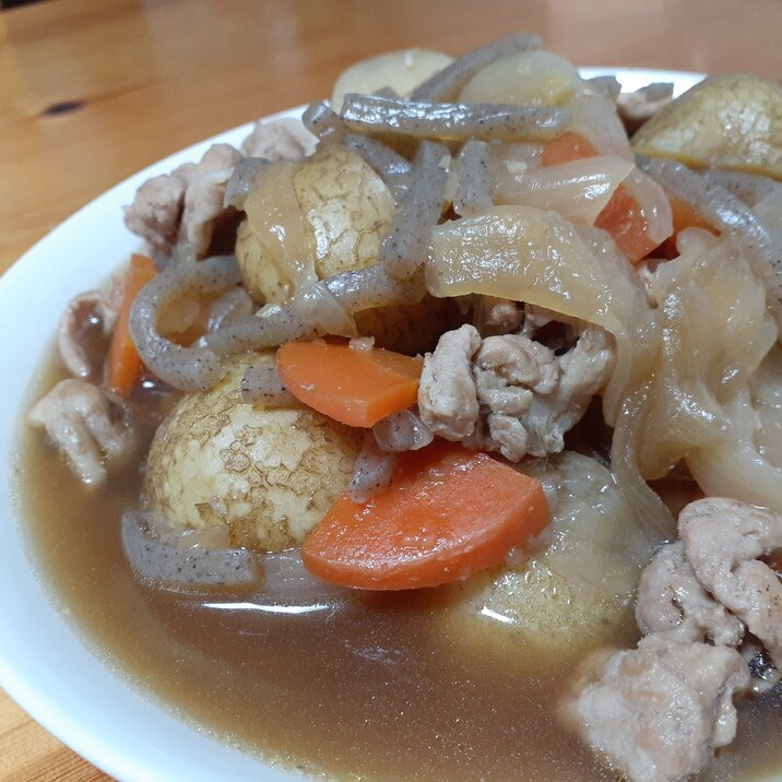 新じゃが丸ごと 肉じゃが レシピ 作り方 By アラレぽ 楽天レシピ